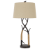Cal Lighting Pecos 32" Tall Animal Table Lamp Black Iron