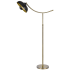 Cal Lighting Planetoid 66" Tall Novelty Floor Lamp Antique Brass