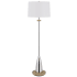 Cal Lighting Lockport 61" Tall Novelty Floor Lamp Chrome