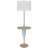 Cal Lighting Lockport 61" Tall Novelty Floor Lamp Chrome