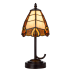 Cal Lighting Tiffany 13" Tall Tiffany Table Lamp Dark Bronze