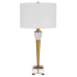 Cal Lighting Bradford 31" Tall Buffet Table Lamp Antique Brass
