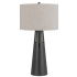 Cal Lighting Hayti 30" Tall Buffet Table Lamp Iron Gray