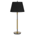Cal Lighting Ciudad 30" Tall Buffet Table Lamp Antique Brass / Silver Gray