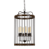 Cal Lighting Cantania 6 Light 20" Wide Cage Pendant Metal