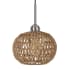 Cal Lighting Medan 10" Wide Pendant Burlap