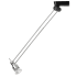 Cal Lighting H-Track 26" Tall 3000K LED Track Head Chrome