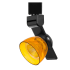 Cal Lighting H-Track 6" Tall 3000K LED Track Head Black / Clear Amber