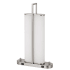 Cal Lighting Zamora 23" Tall LED Dual Column Table Lamp Brushed Steel