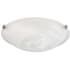 Canarm 3 Light 16" Wide Flush Mount Ceiling Fixture Brushed Pewter