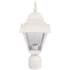 Canarm Single Light 16-3/4" High Outdoor Post Light White