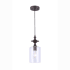 Canarm York Single Light 5-1/2" Wide Mini Pendant Oil Rubbed Bronze