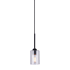 Canarm Hampton 6" Wide Mini Pendant Matte Black
