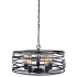 Canarm Ryland 5 Light 22" Wide Abstract Multi Light Pendant Black