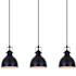 Canarm Polo 3 Light 30" Wide Linear Pendant Black