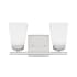 Capital Lighting Baxley 2 Light 13" Wide Bathroom Vanity Light Brushed Nickel
