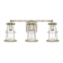 Capital Lighting Beaufort 3 Light 23" Wide Bathroom Vanity Light Mystic Sand