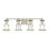 Capital Lighting Beaufort 4 Light 31" Wide Bathroom Vanity Light Mystic Sand