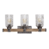 Capital Lighting Nolan 3 Light 27" Wide Bathroom Vanity Light Urban Wash