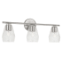 Capital Lighting Dena 3 Light 23" Wide Bathroom Vanity Light Brushed Nickel