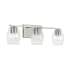 Capital Lighting Lucas 3 Light 24" Wide Bathroom Vanity Light Brushed Nickel