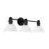 Capital Lighting Greer 3 Light 28" Wide Bathroom Vanity Light Matte Black