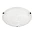 Capital Lighting 2 Light 12" Wide Flush Mount Bowl Ceiling Fixture with Frosted Glass Shade Alabaster