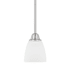 Capital Lighting Trenton 5" Wide Mini Pendant Brushed Nickel