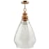 Capital Lighting 14" Wide Pendant with Seedy Glass Shade Light Wood