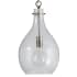 Capital Lighting 12" Wide Pendant Polished Pewter