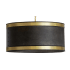 Capital Lighting Barrow 4 Light 24" Wide Pendant Galvanized Black / True Brass