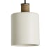Capital Lighting 16-1/2" Tall Pendant with Ceramic Shade Dark Pewter