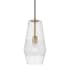 Capital Lighting Dena 7" Wide Pendant Aged Brass