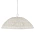 Capital Lighting Naomi 21" Wide Wood Pendant Chalk White