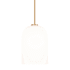 Capital Lighting Lawson 9" Wide Mini Pendant Aged Brass