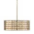 Capital Lighting Eliana 4 Light 22" Wide Pendant Champagne Brass