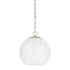 Capital Lighting Cleo 14" Wide Pendant Matte Brass