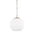 Capital Lighting Cleo 14" Wide Pendant Matte Brass