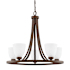 Capital Lighting Jameson 5 Light 26" Wide Ring Chandelier Bronze