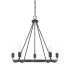 Capital Lighting Tanner 5 Light 27" Wide Chandelier Matte Black