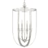 Capital Lighting Laurent 4 Light 18" Wide Crystal Pendant Polished Nickel