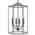 Capital Lighting Peyton 4 Light 18" Wide Pendant Matte Black