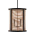 Capital Lighting Rico 4 Light 18" Wide Pendant Flat Black