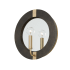 Capital Lighting Finn 12" Tall Wall Sconce Black Stain / Matte Brass