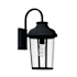 Capital Lighting Dunbar 18" Tall Outdoor Wall Sconce Black