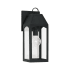 Capital Lighting Burton 17" Tall Outdoor Wall Sconce Black
