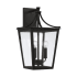 Capital Lighting Adair 3 Light 20" Tall Wall Sconce Black