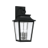 Capital Lighting Chandler 4 Light 24" Tall Outdoor Wall Sconce Black