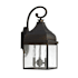 Capital Lighting Westridge 3 Light 20" Tall Outdoor Wall Sconce Old Bronze