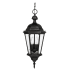 Capital Lighting Carriage House 3 Light 10" Wide Outdoor Mini Pendant Black